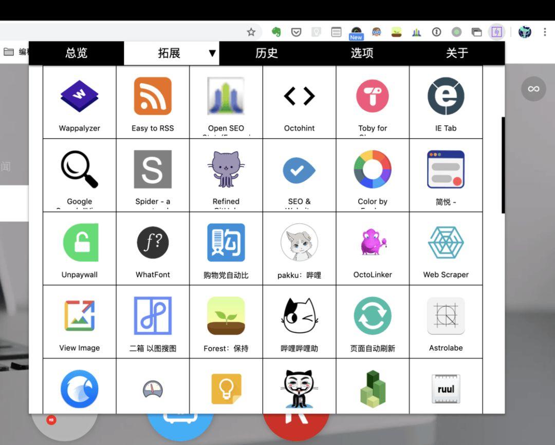 我装了 88 个 Chrome 扩展的浏览器里都有啥？