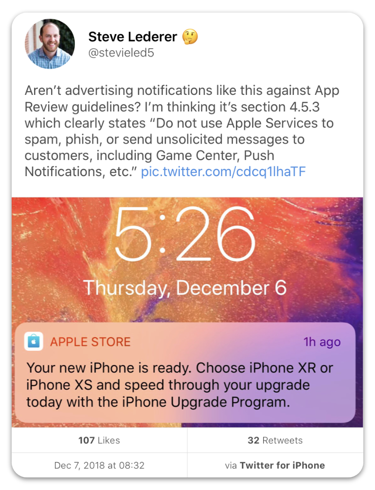 苹果公布一条新规定，之后的 iOS 应用会有这个新变化