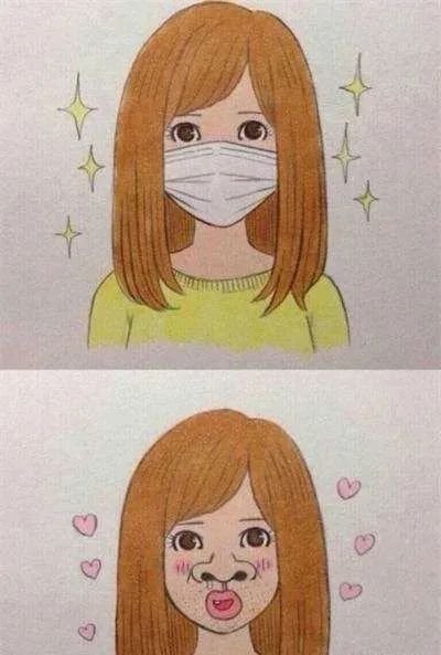 为什么戴口罩后变好看了？