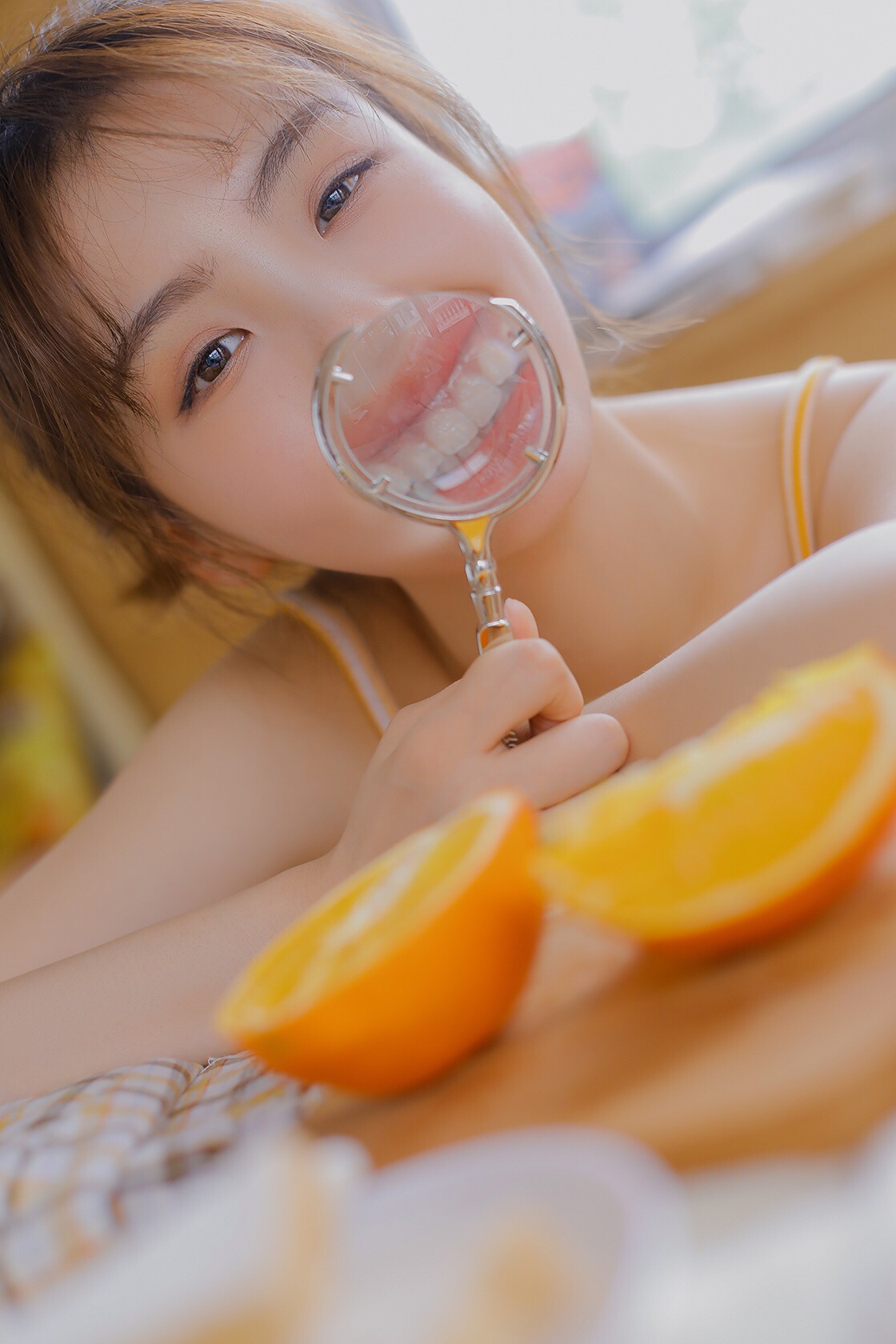 香橙味的夏天-唯美女生