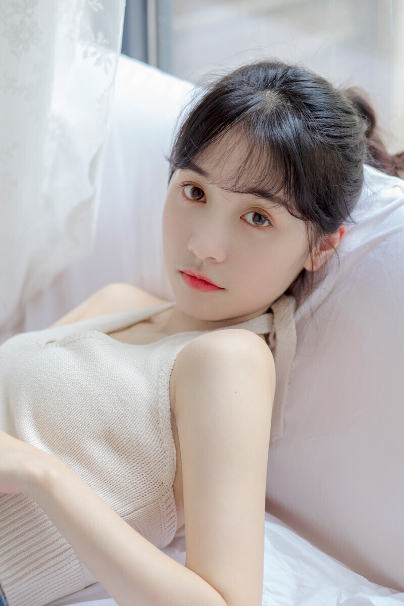 落日余晖-唯美女生