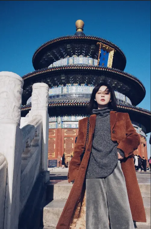 网络红人娜娜游客照漂亮美女图片