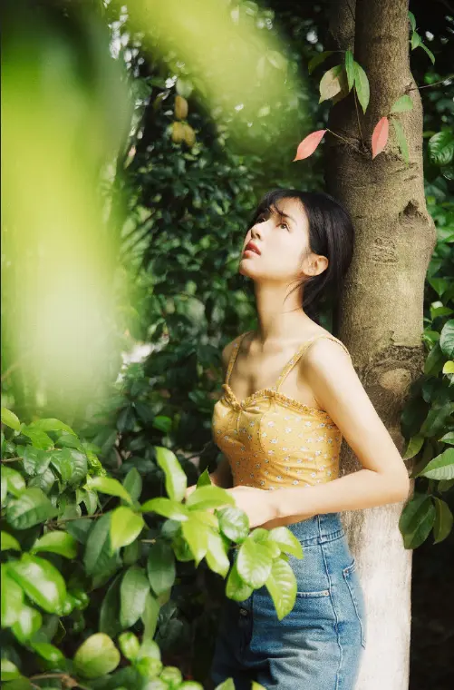 清纯美女夏日写真图片 阳光美女图片