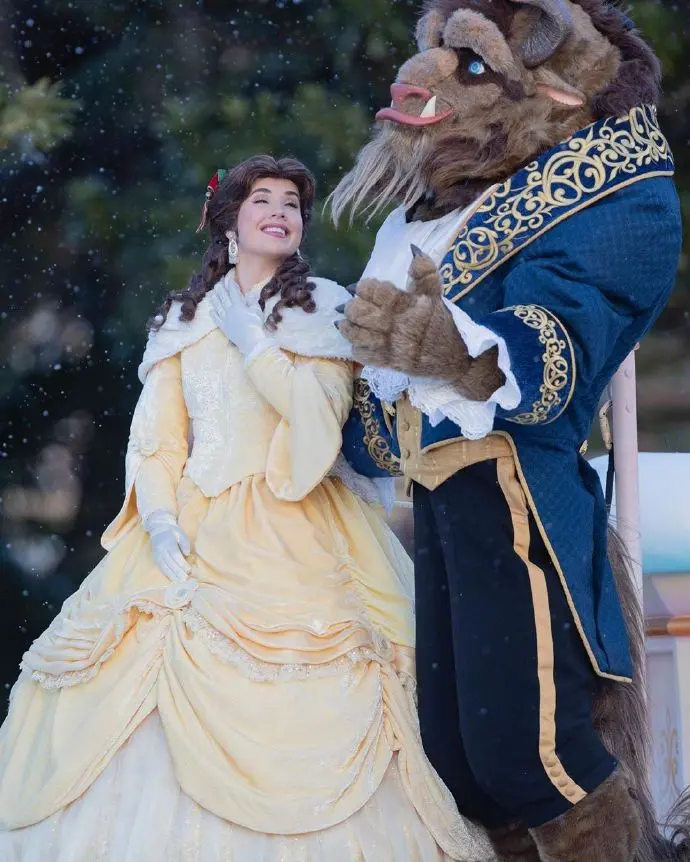 童话故事里迪士尼乐园的公主图片