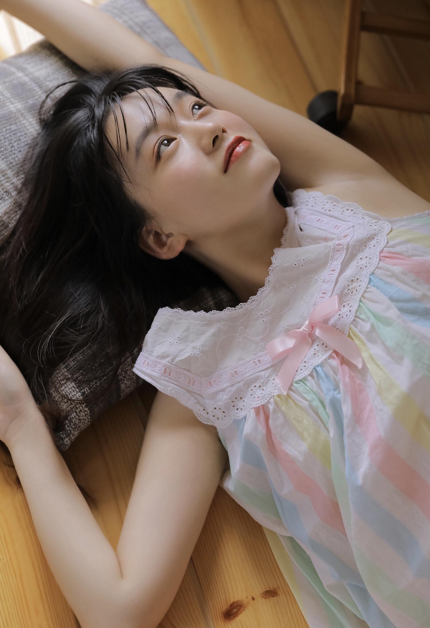 晚安时间到了-唯美女生