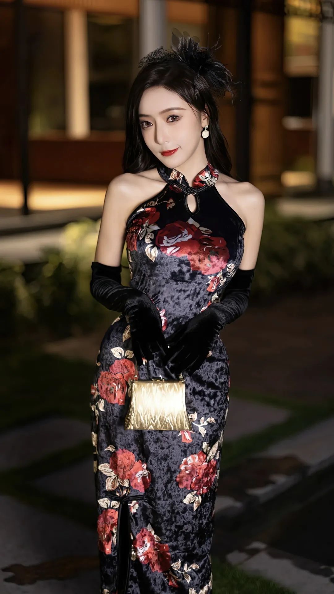 秀人网写真｜王馨瑶 暗黑系