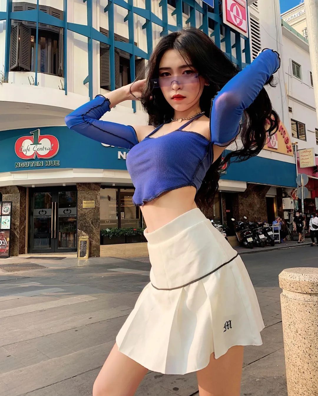 台球技术高超美女