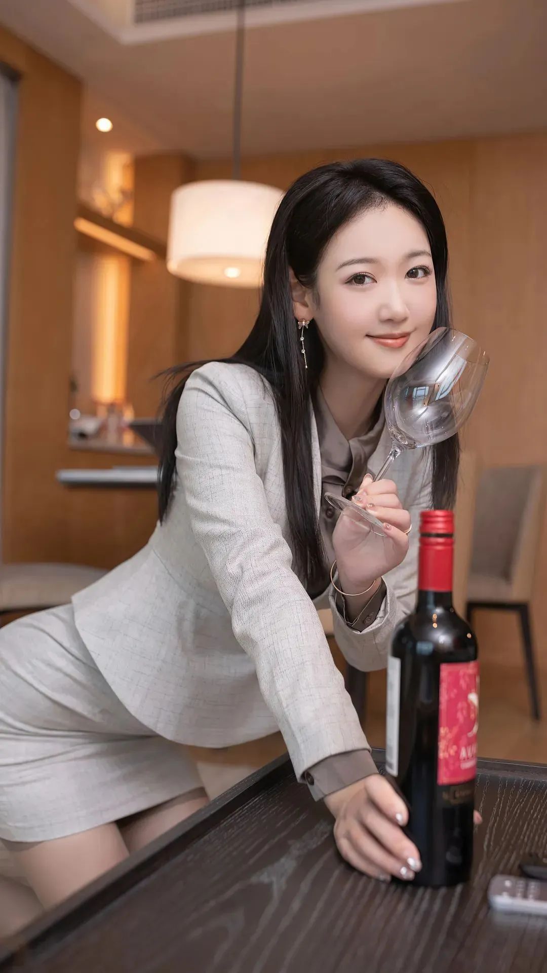 秀人网写真·唐安琪OL制服