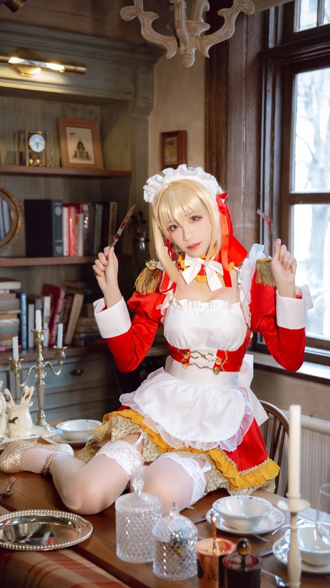 《尼禄 同人女仆》解放自己-Cosplay