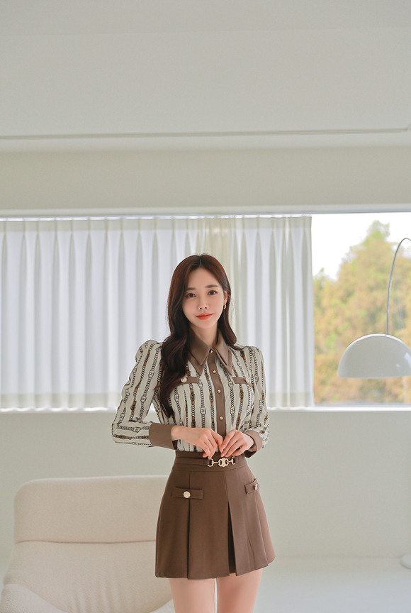 240302_RO更新(伯爵古树咖啡竖条纹白领衣裙)
