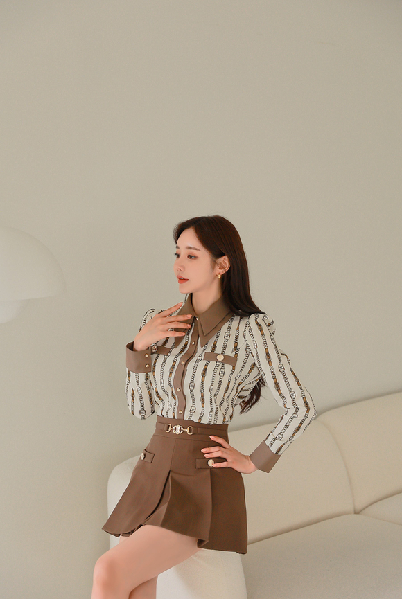 240302_RO更新(伯爵古树咖啡竖条纹白领衣裙)
