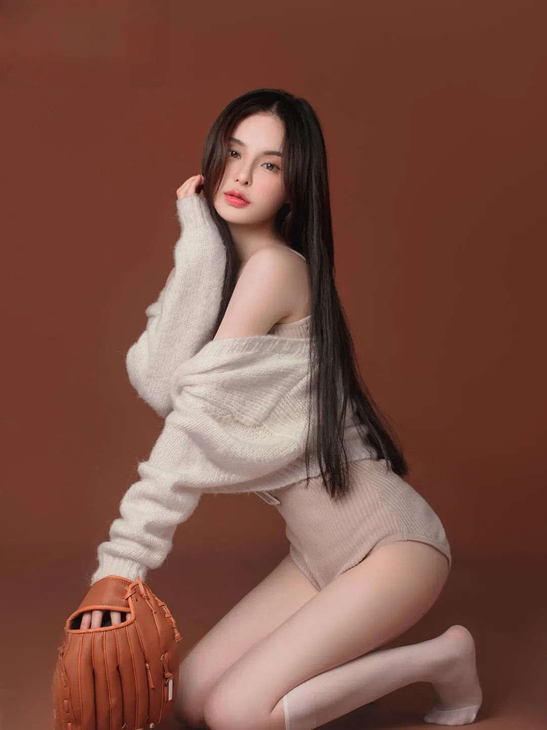 棒球少女白丝写真