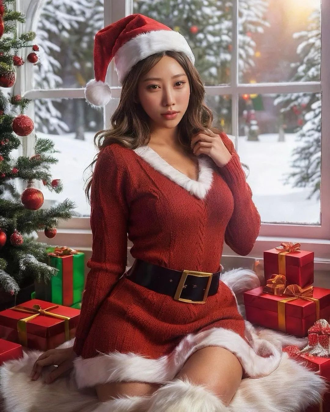 兄弟们，韩国顶级网红美女，瑜伽裤大长腿，真的好凶，顶不住啊！