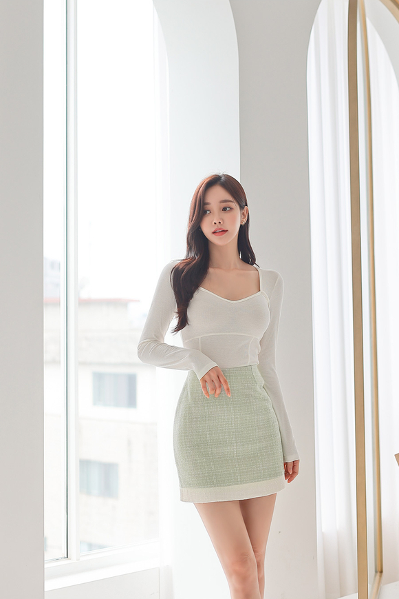 240331_RO更新(天使翠绿荧草文艺法兰西短裙)