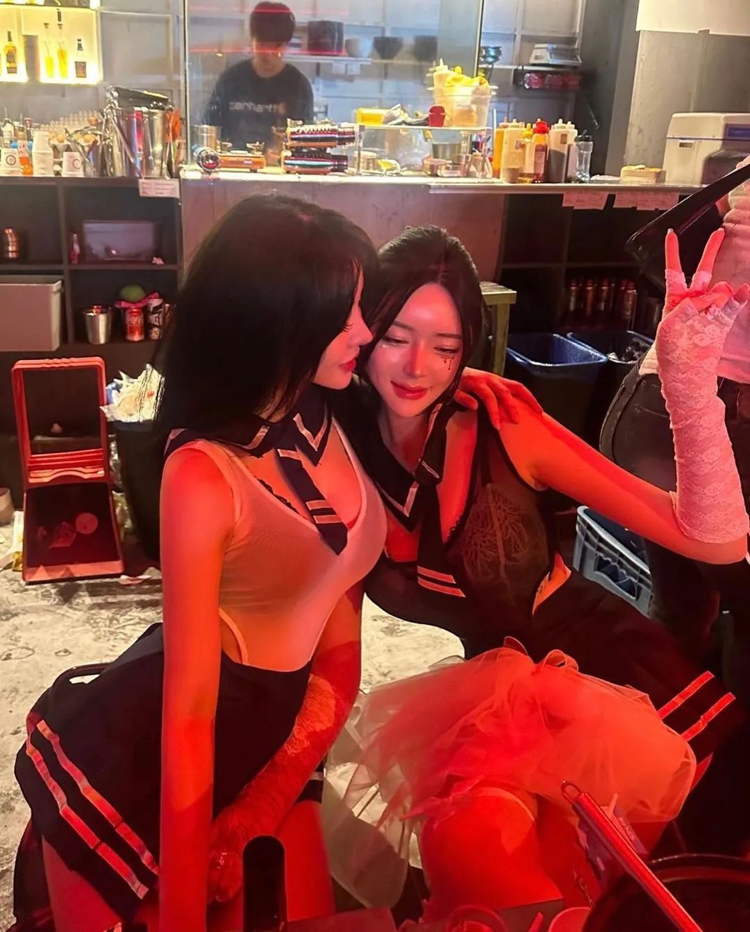 兄弟们，韩国顶级网红美女，又纯又御，真的好凶，完全顶不住啊！