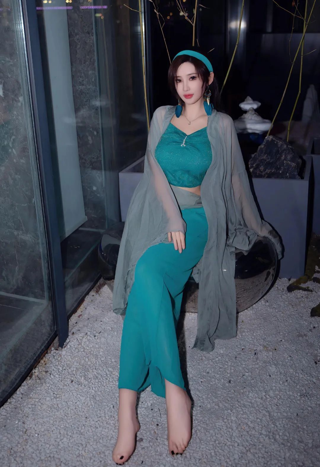 法制咖专业模特王瑞儿Carol洗桑拿