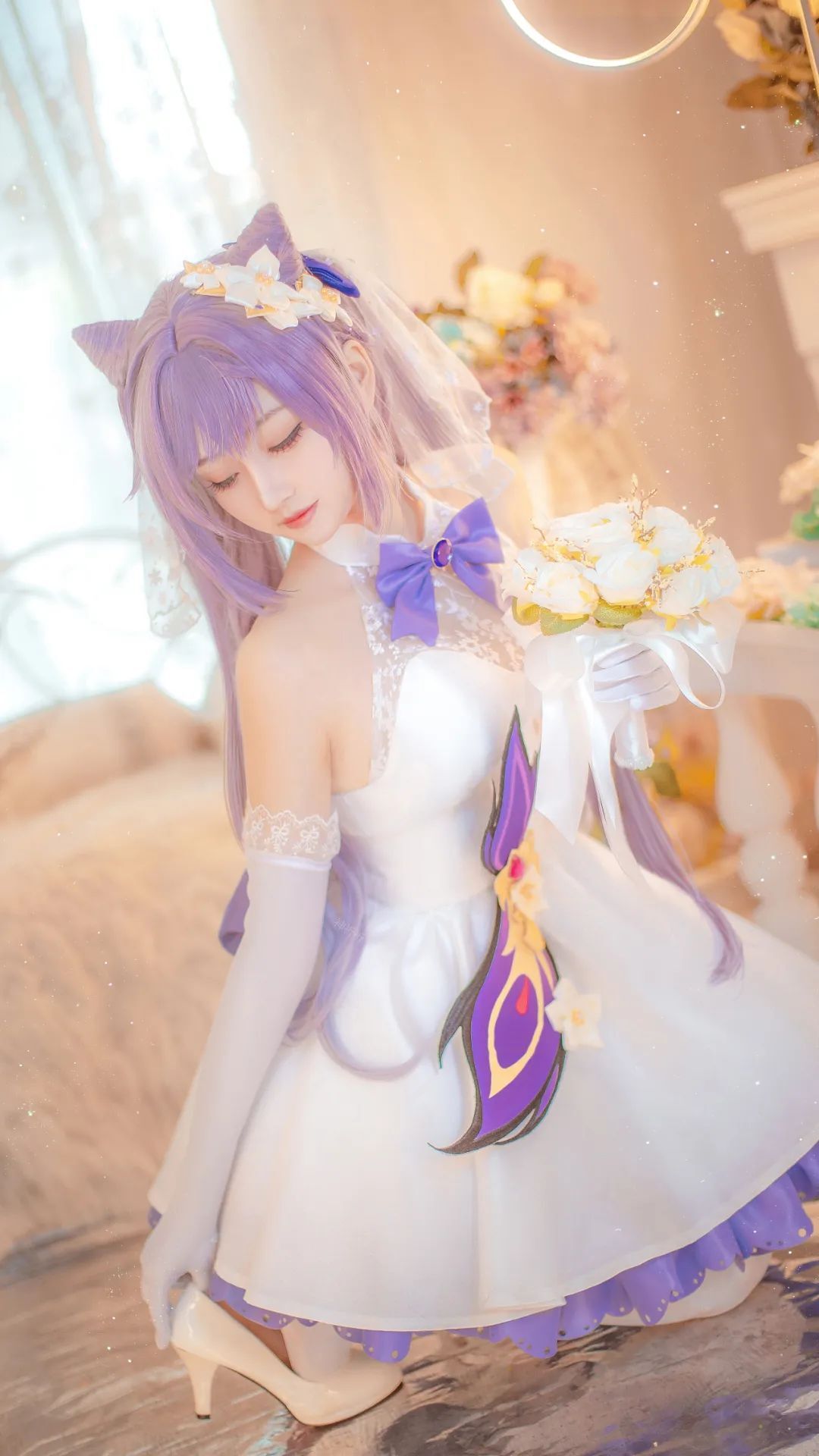 《原神刻晴同人花嫁！》-Cosplay
