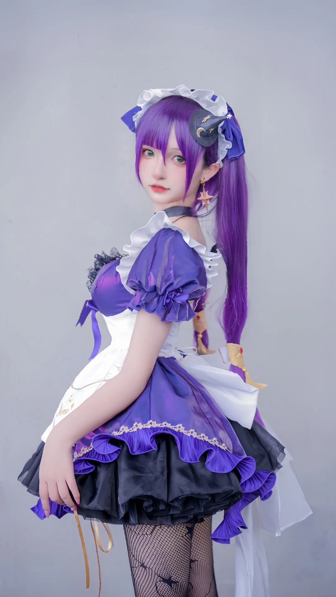 漫展里的神仙真的很多，这可爱的小女仆尤其漂亮