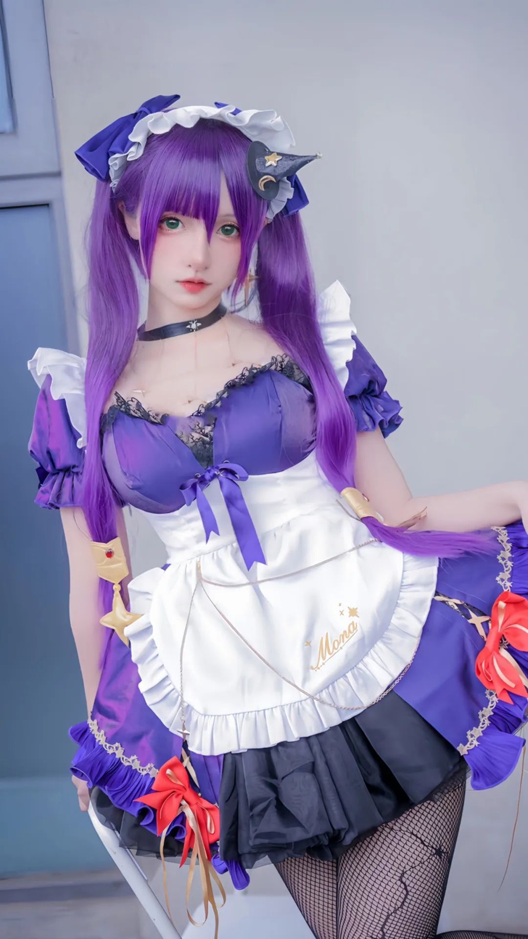 漫展里的神仙真的很多，这可爱的小女仆尤其漂亮