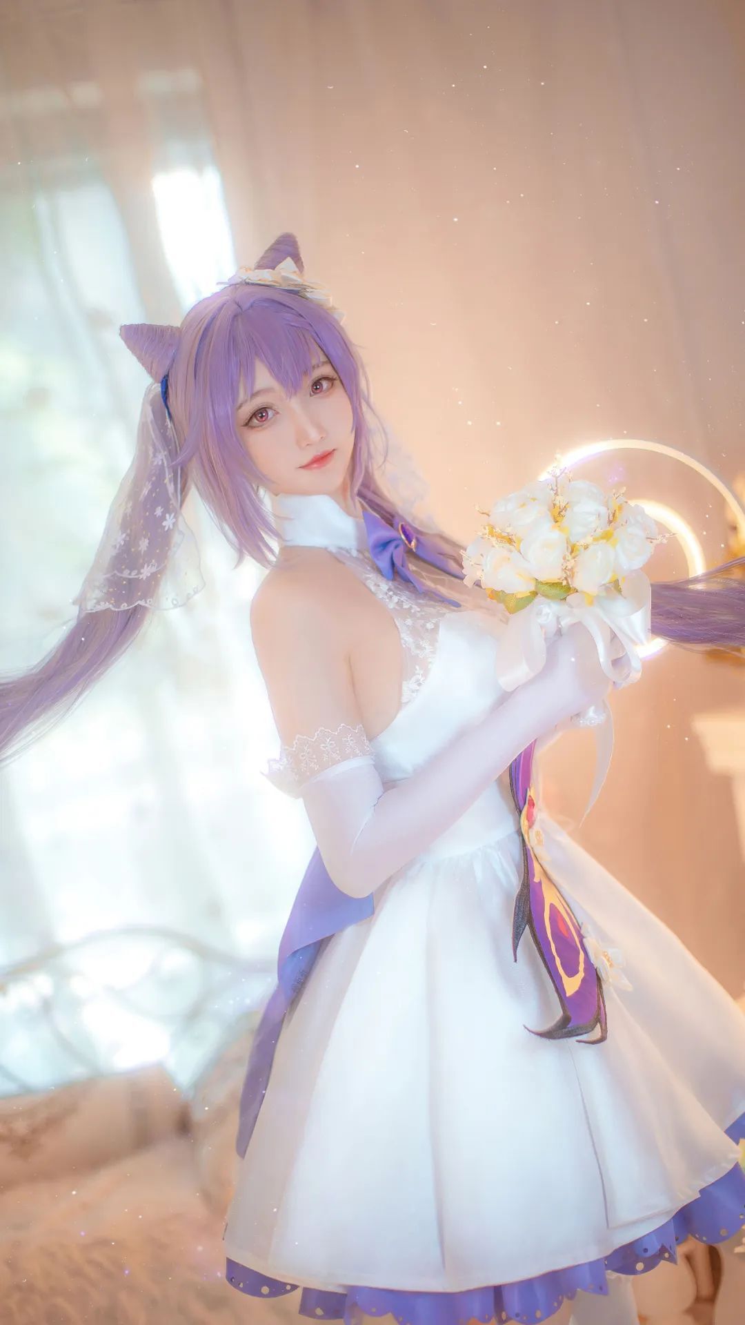 《原神刻晴同人花嫁！》-Cosplay