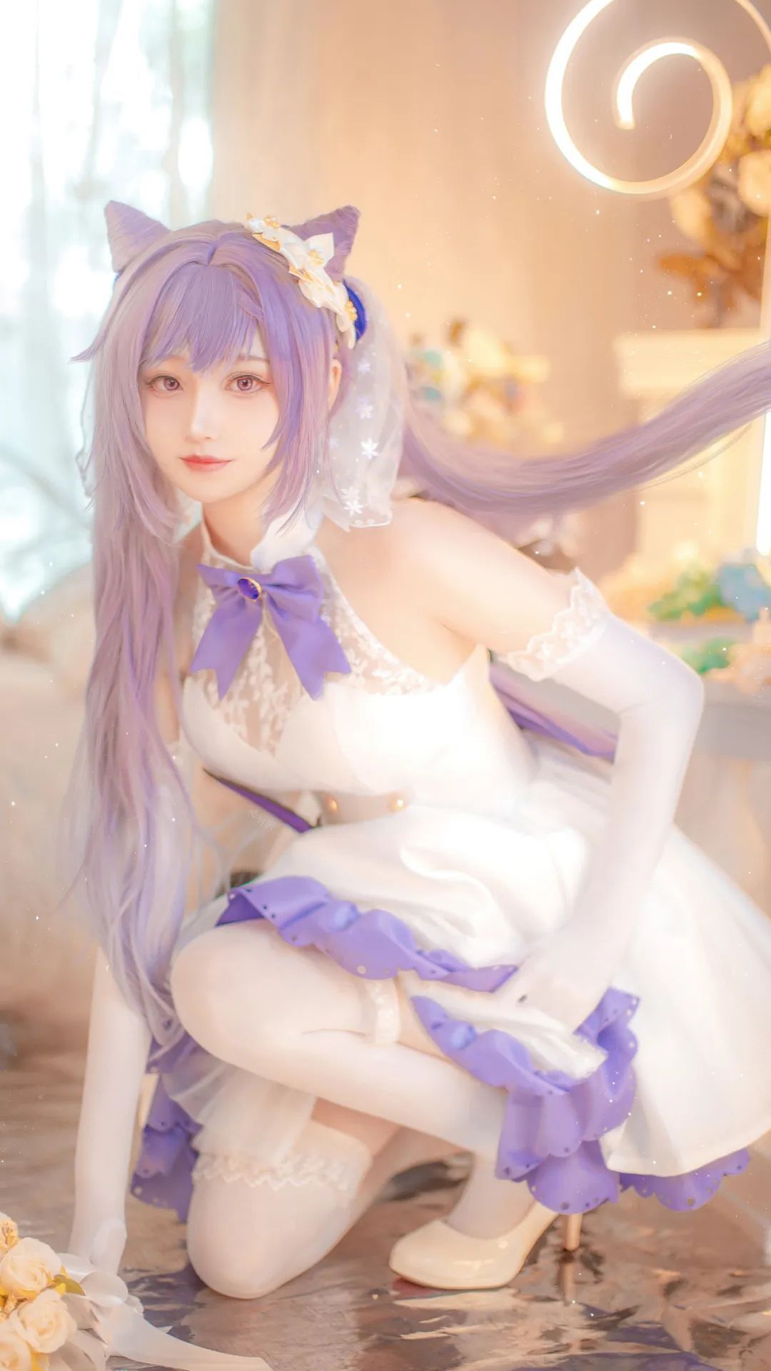 《原神刻晴同人花嫁！》-Cosplay