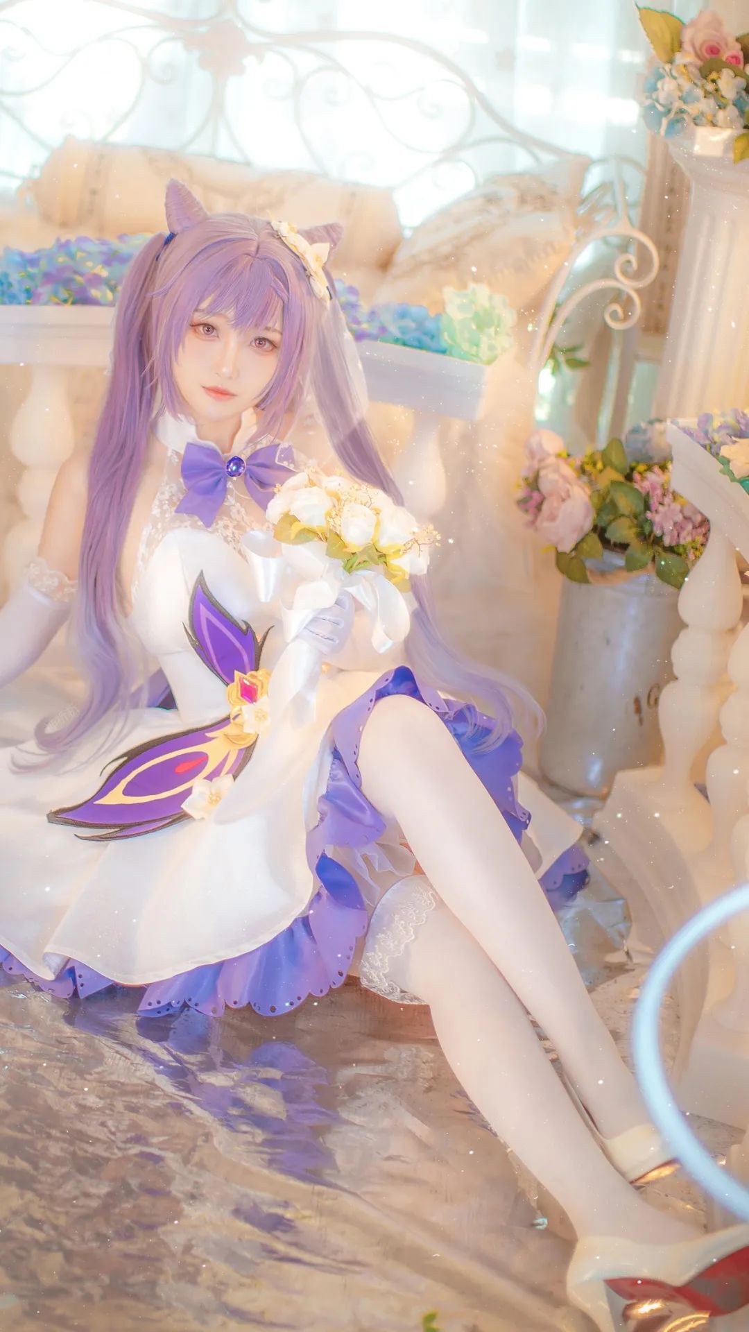 《原神刻晴同人花嫁！》-Cosplay