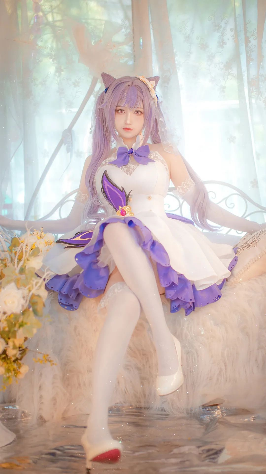 《原神刻晴同人花嫁！》-Cosplay