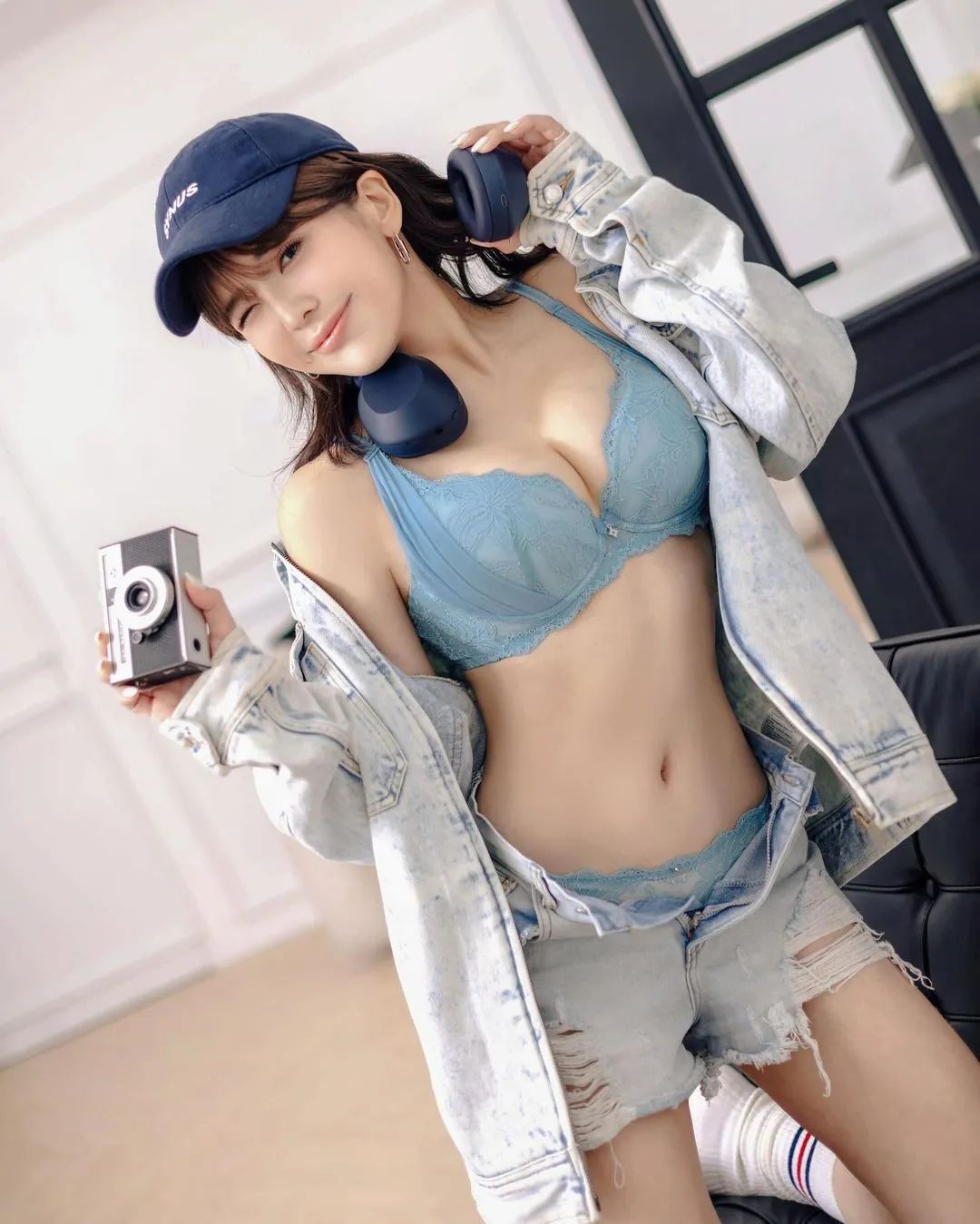 台湾第一美腿！她穿黑丝，真的绝了