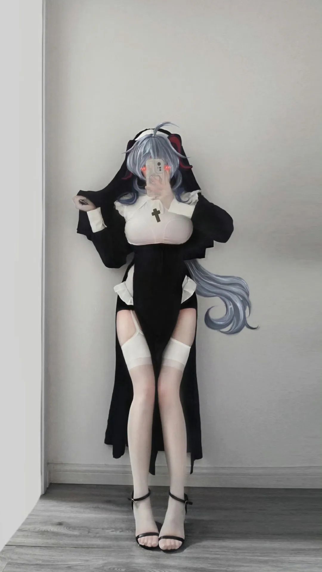 原神cos：肉丝+睡衣，甘雨太涩了！制服雷神，泳装申鹤草神真绝了！