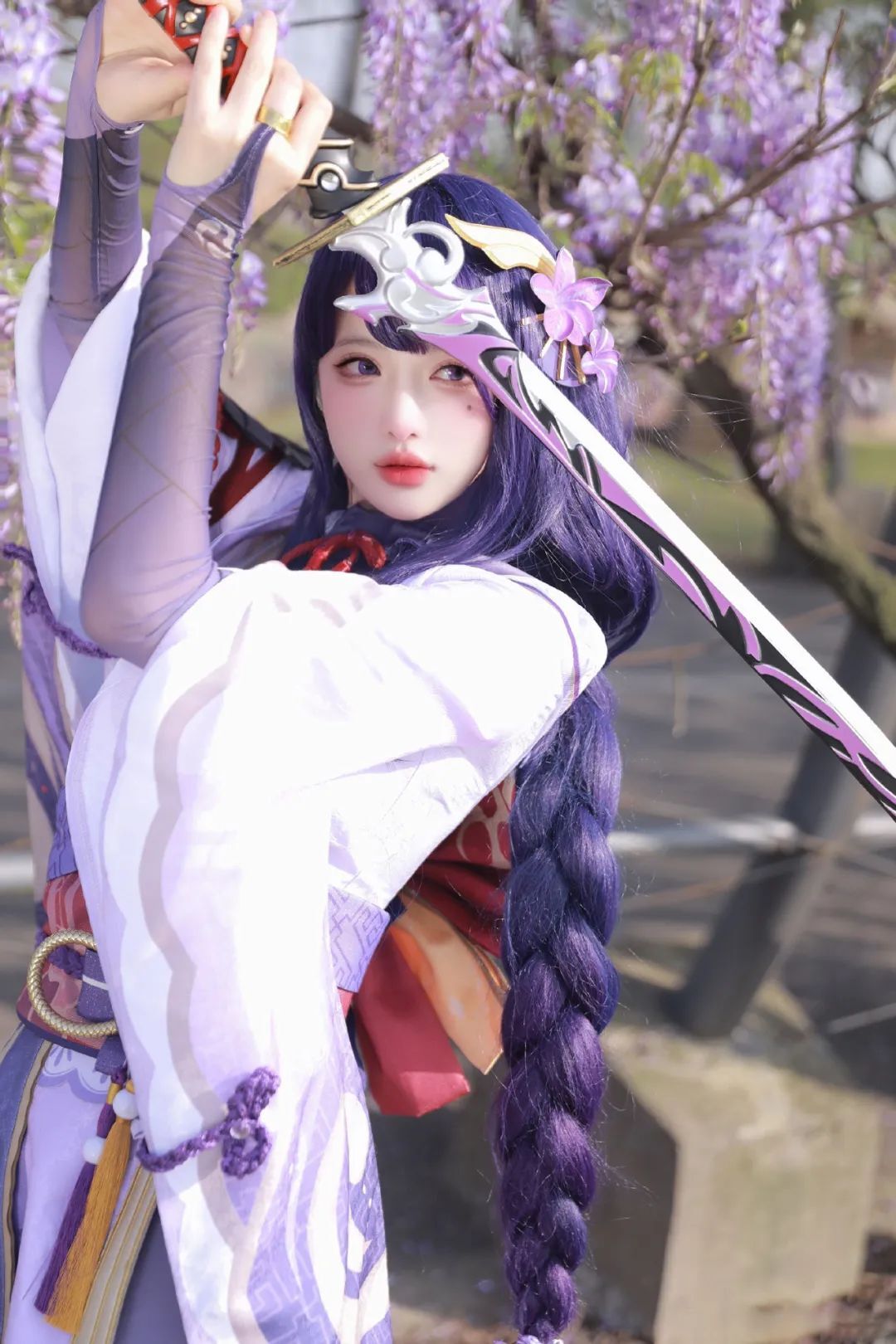 原神cos：雷神胸口拔刀一脸呆萌！芭芭拉清纯甜美！八重神子也太幼了吧？