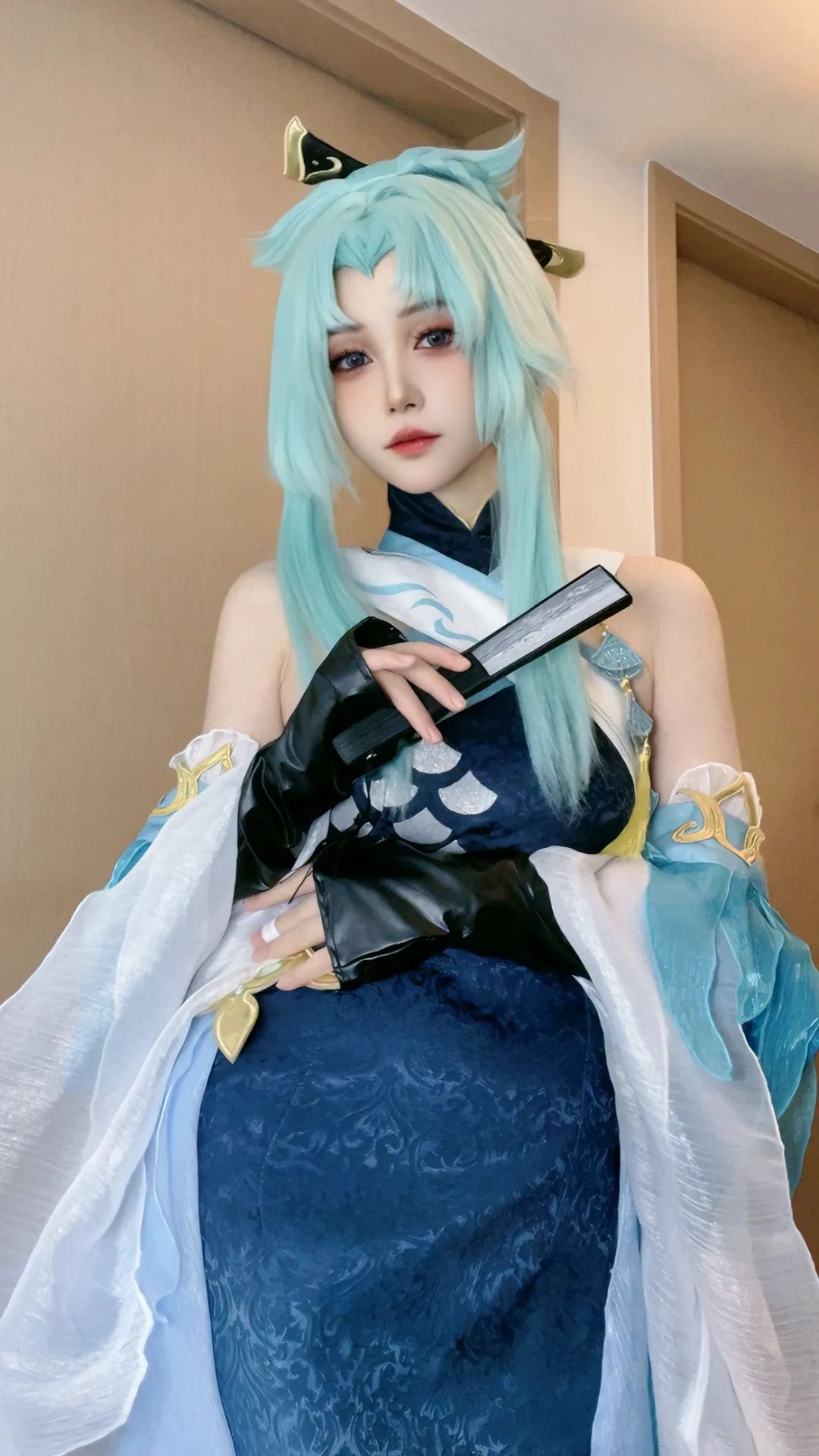 原神cos：年轻时期的萍姥姥太漂亮了！花嫁神子真顶！小草神终于长大了！