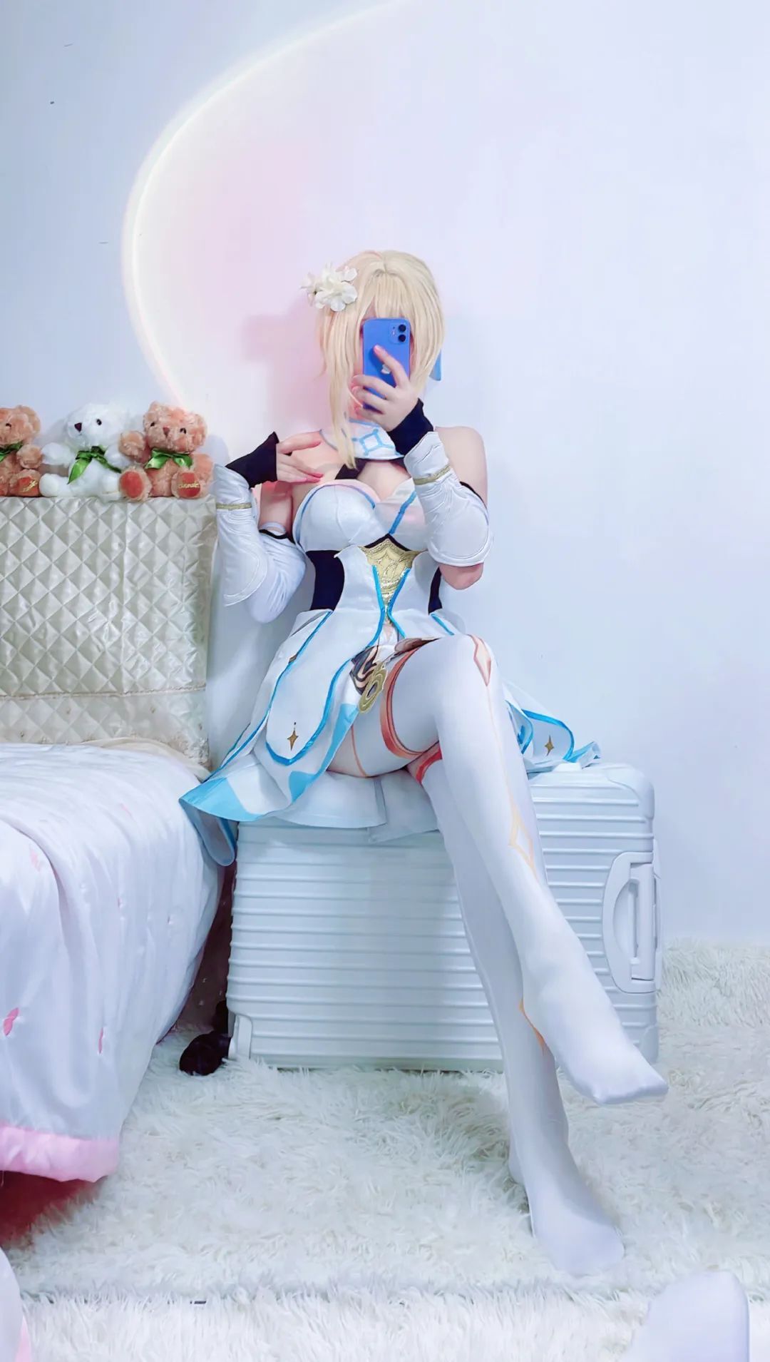 原神cos：泳装心海美爆了！OL制服申鹤果然顶级！安柏终于变大了！