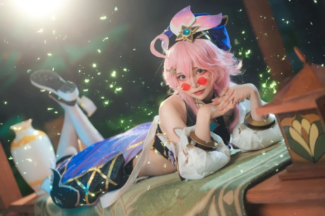 原神cos：柯莱新服装！芙芙现身街头卖艺！7只心海同框！睡衣甘雨太可爱啦！