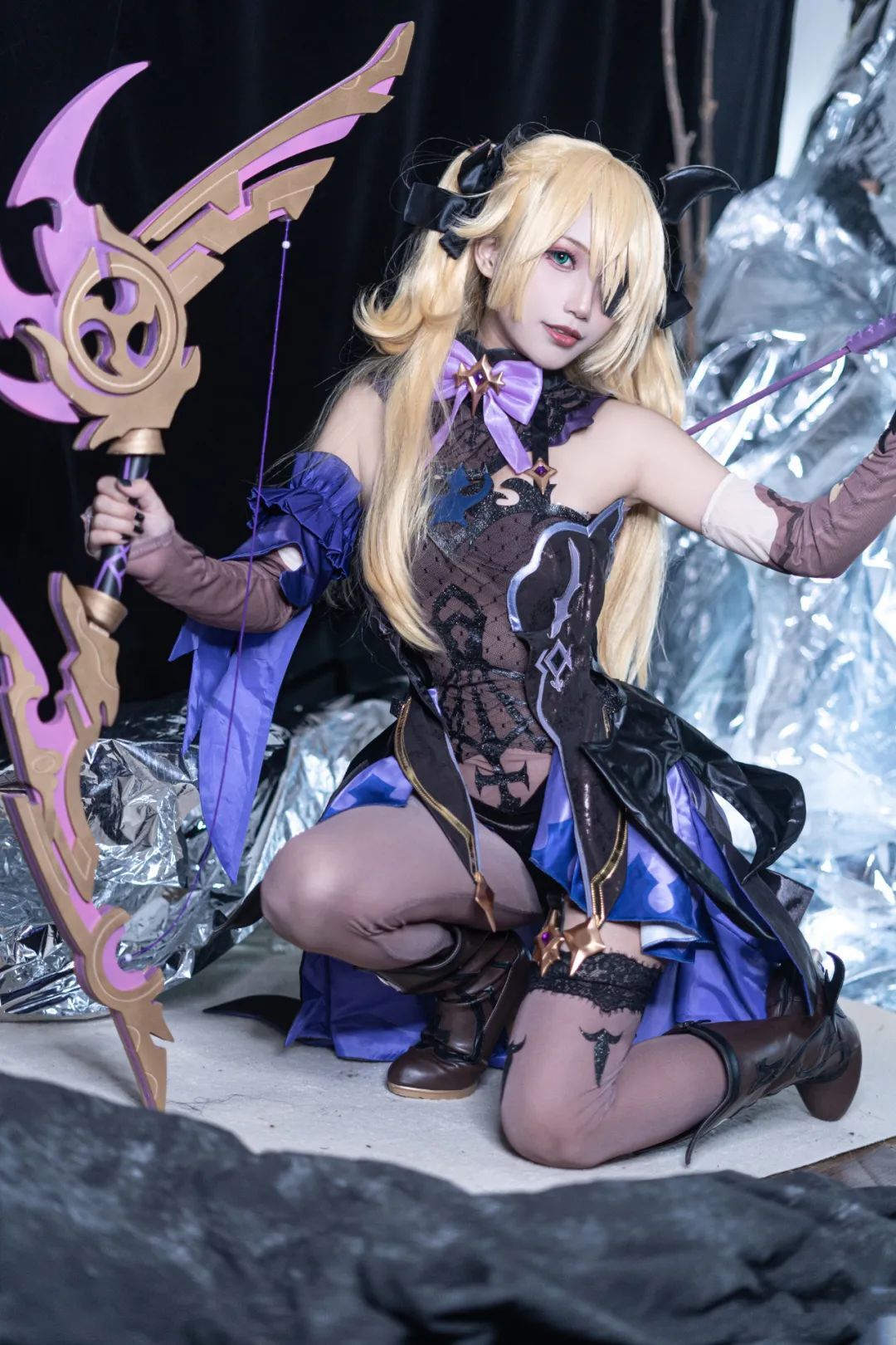 原神cos：泳装八重神子太顶了！雷神两款新服装，青花瓷旗袍甘雨美爆了！