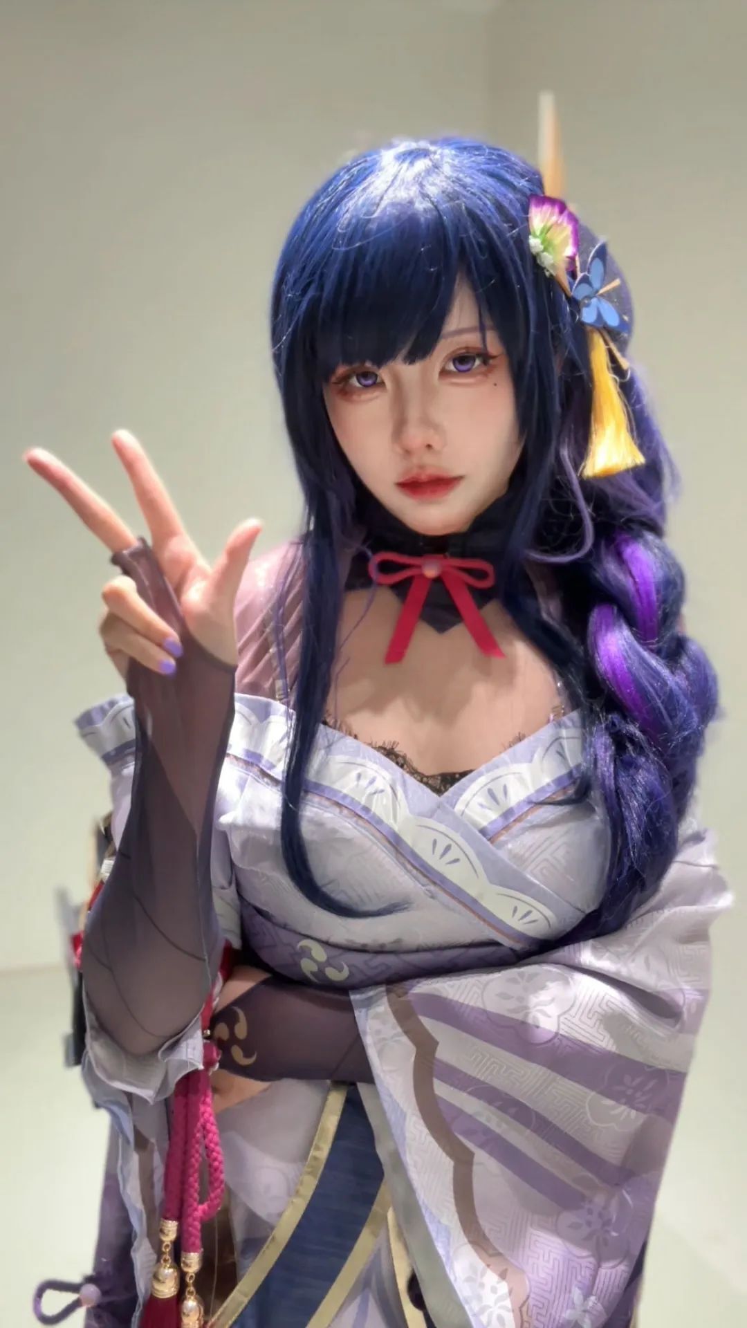 原神cos：白丝+女仆装，刻晴太清凉了！心海花嫁超赞！申鹤黑色旗袍真顶级！