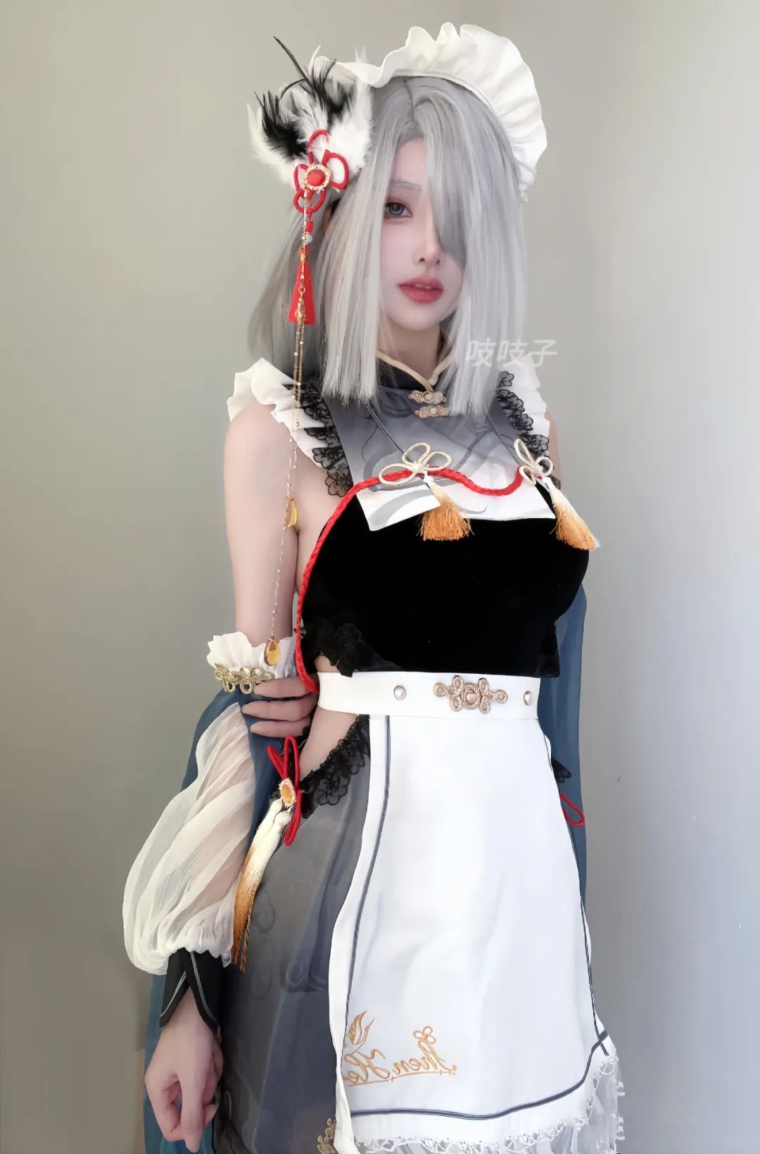 原神cos：兔女郎心海，女仆申鹤绫华，旗袍雷神谁见过？刻晴穿婚纱太美了！