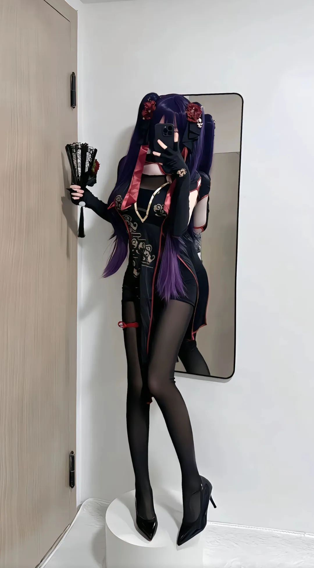 原神cos：勒肉白丝+制服，刻晴太清凉了！白丝JK绫华，雪白婚纱神子太顶级了！