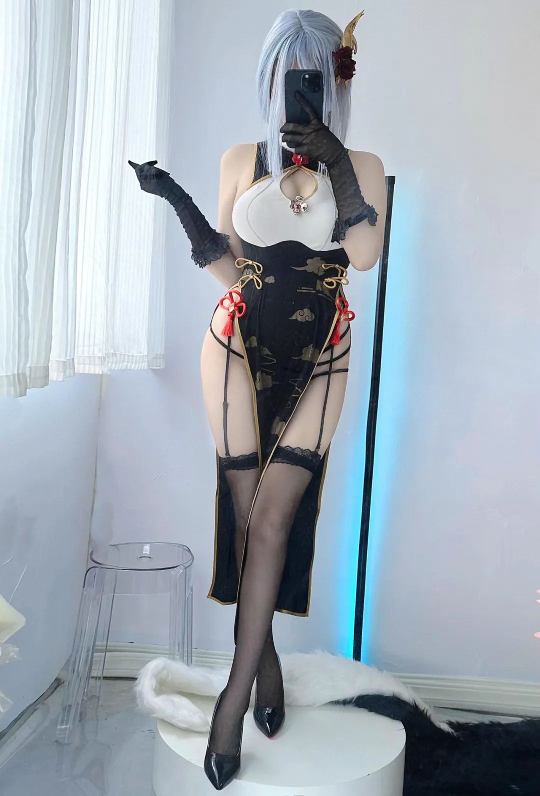 原神cos：白丝+婚纱，花嫁刻晴绫华美爆了！泳装心海，旗袍申鹤，兔女郎甘雨让人狂喜！