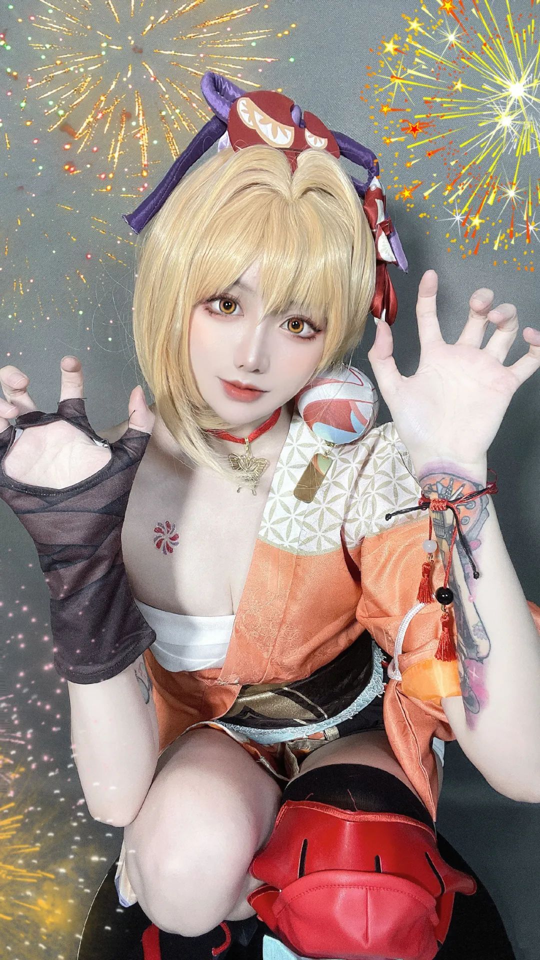 原神cos：女仆装雷神太可爱了！菲谢尔变大了！优菈狂秀好身材！女仆甘雨让人狂喜！