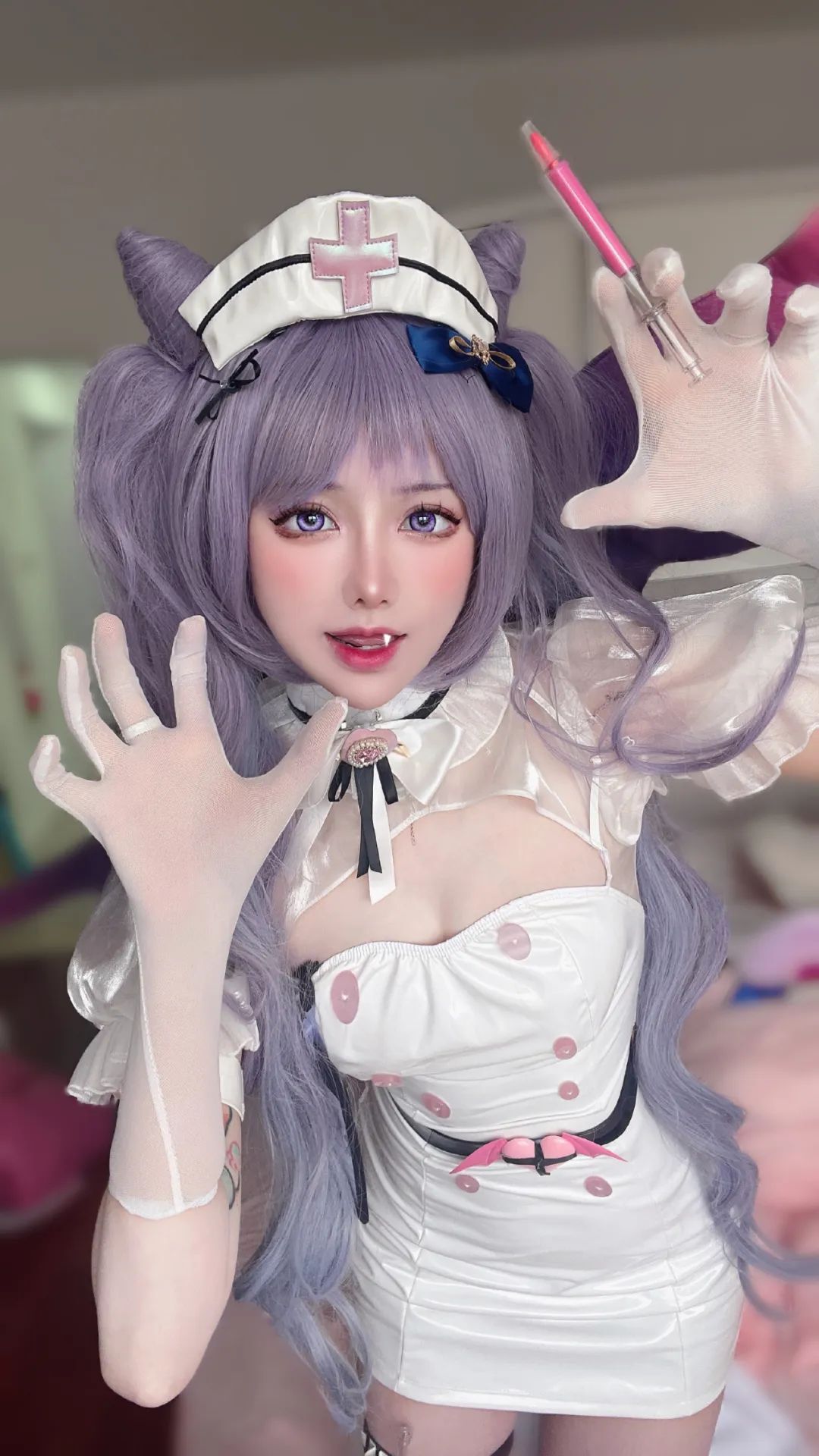 原神：雷神新服装美爆了！甘雨青花瓷旗袍，莫娜双马尾女仆，黑丝花嫁申鹤真绝了！