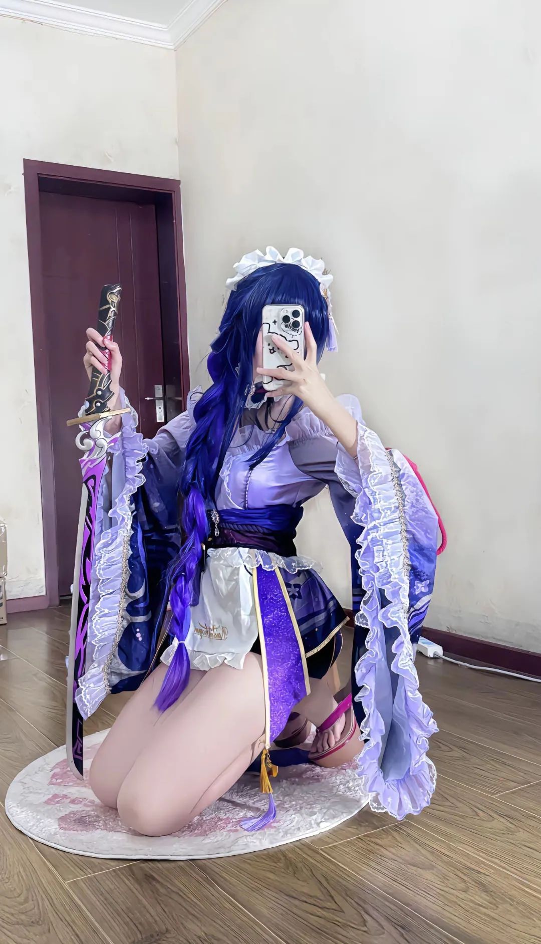 原神cos：白丝+婚纱，花嫁刻晴超美！高跟鞋申鹤太顶了！女仆心海雷神让人狂喜！
