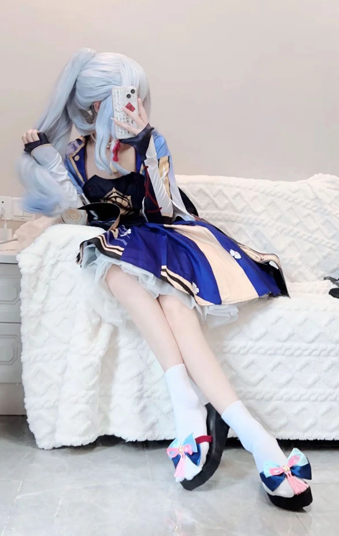 原神cos：女仆装申鹤太可爱了！白丝和服雷神太顶了！白丝婚纱刻晴绫华让人狂喜！