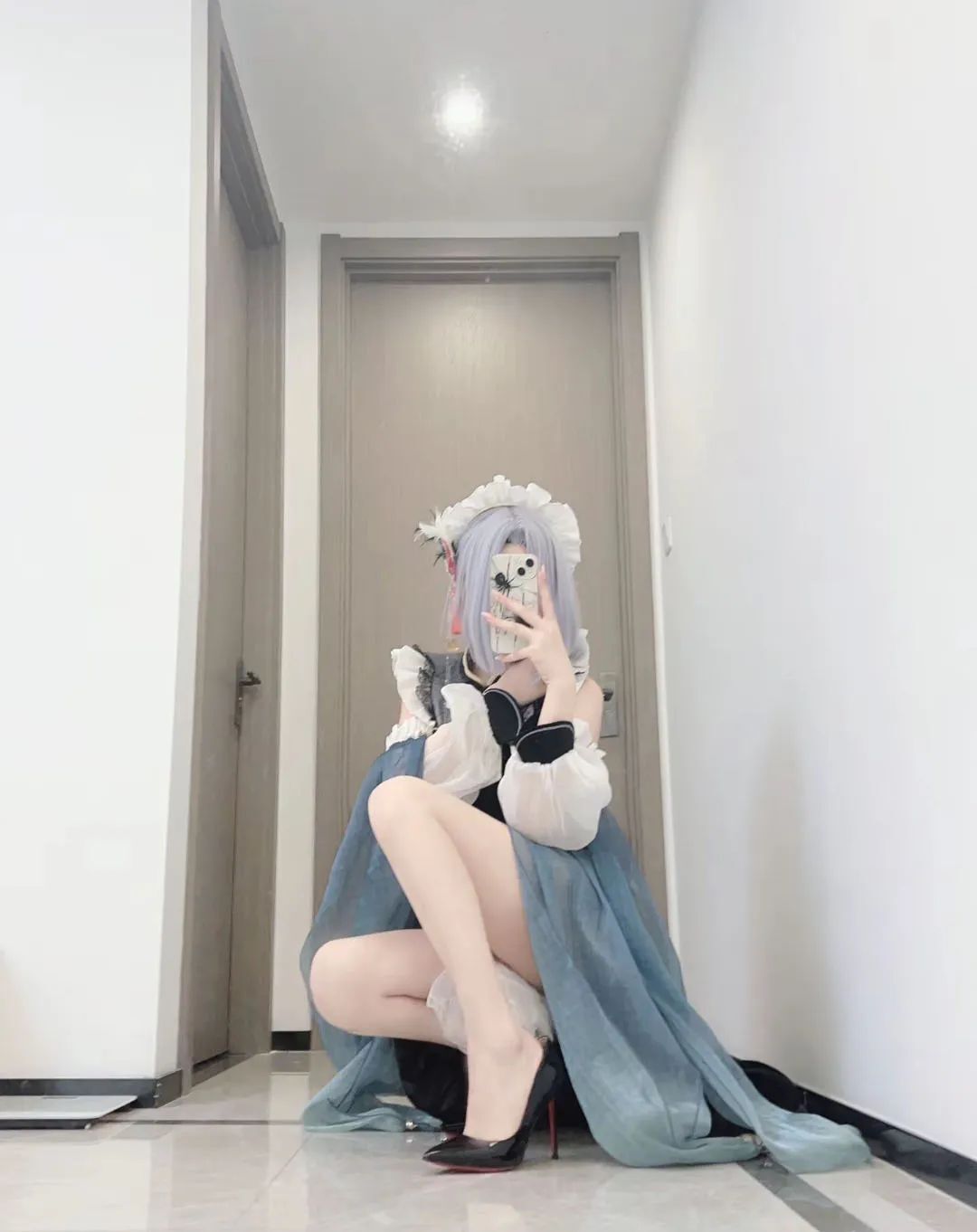 原神cos：女仆装申鹤太可爱了！白丝和服雷神太顶了！白丝婚纱刻晴绫华让人狂喜！