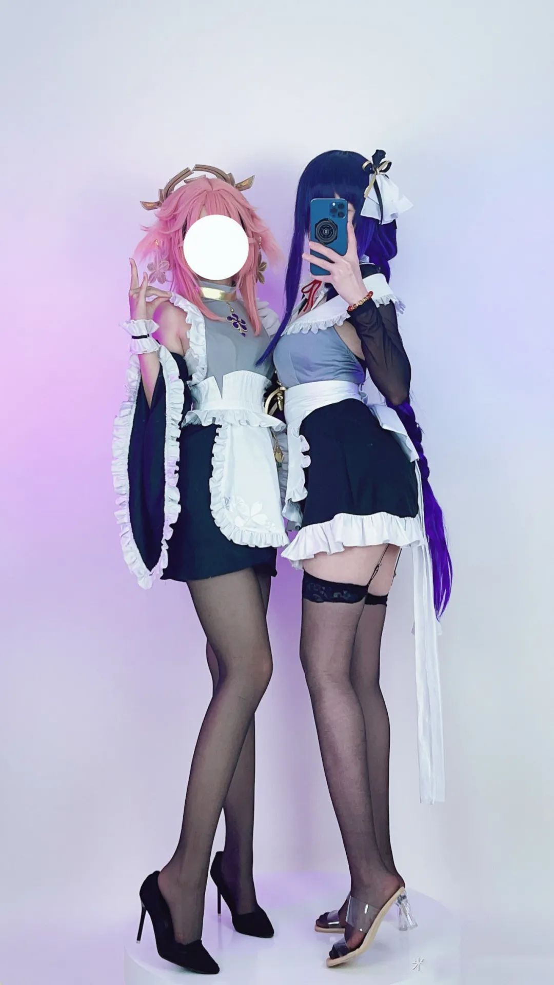 原神cos：黑丝+紧身衣，甘雨刻晴太顶了！女仆神子雷神让人狂喜！清凉装妮露谁不爱？
