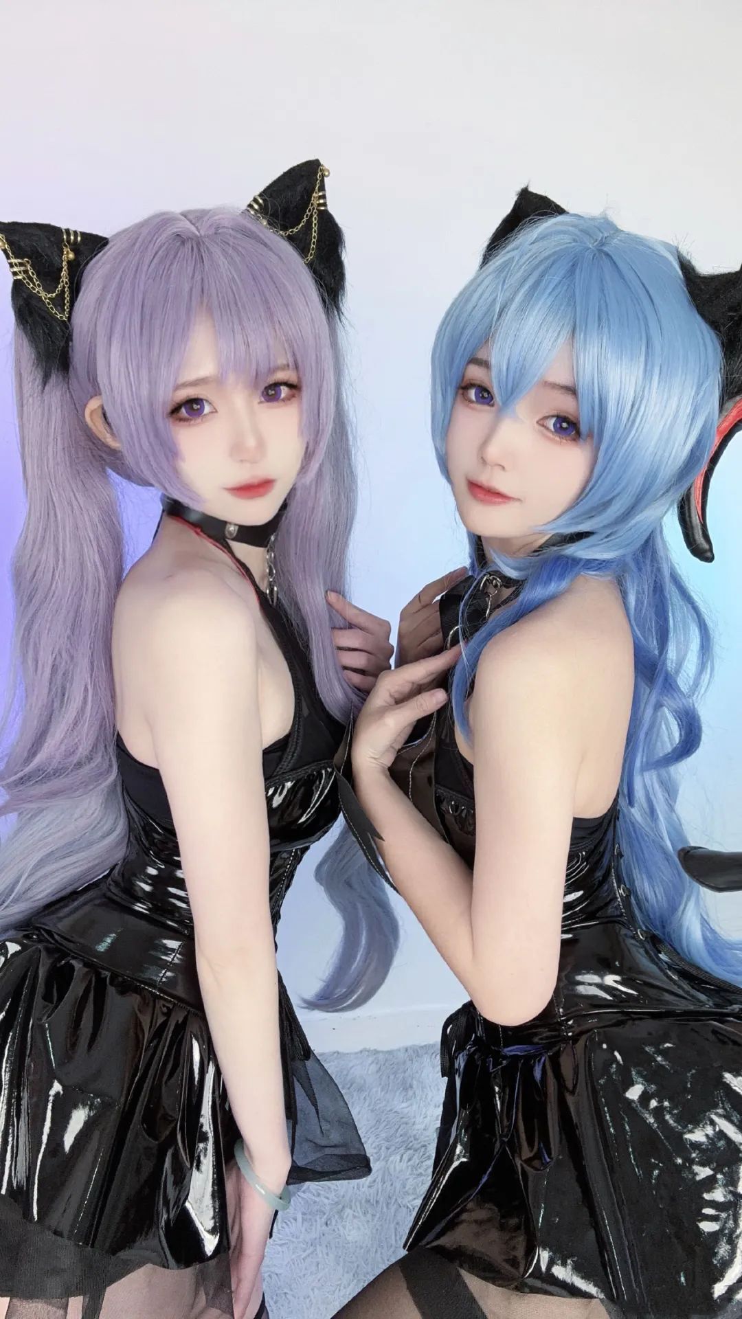 原神cos：黑丝+紧身衣，甘雨刻晴太顶了！女仆神子雷神让人狂喜！清凉装妮露谁不爱？