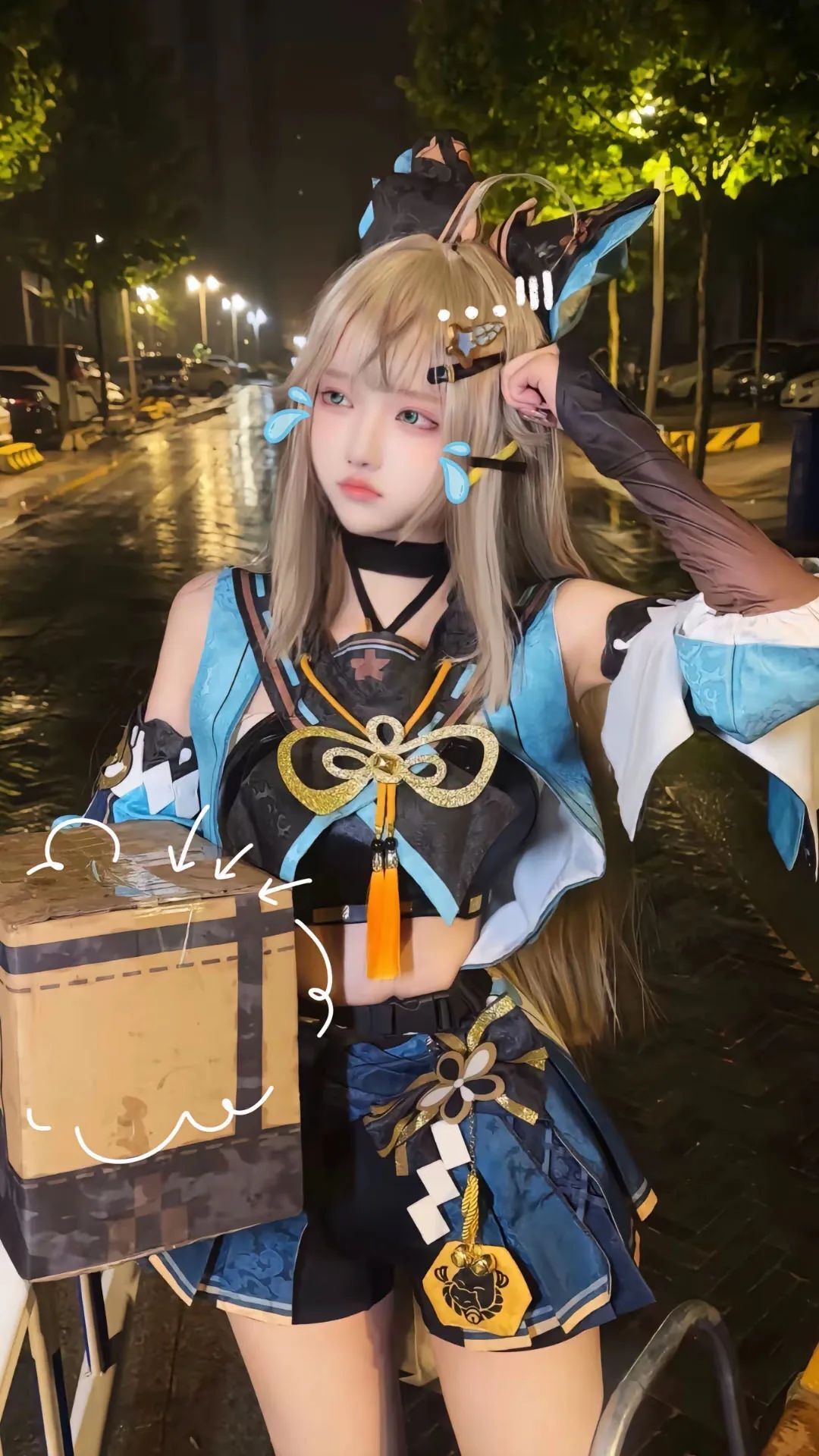 原神cos：校服宵宫太清纯了！黑丝旗袍申鹤御出新高度！女仆甘雨，刻晴笑容超甜！