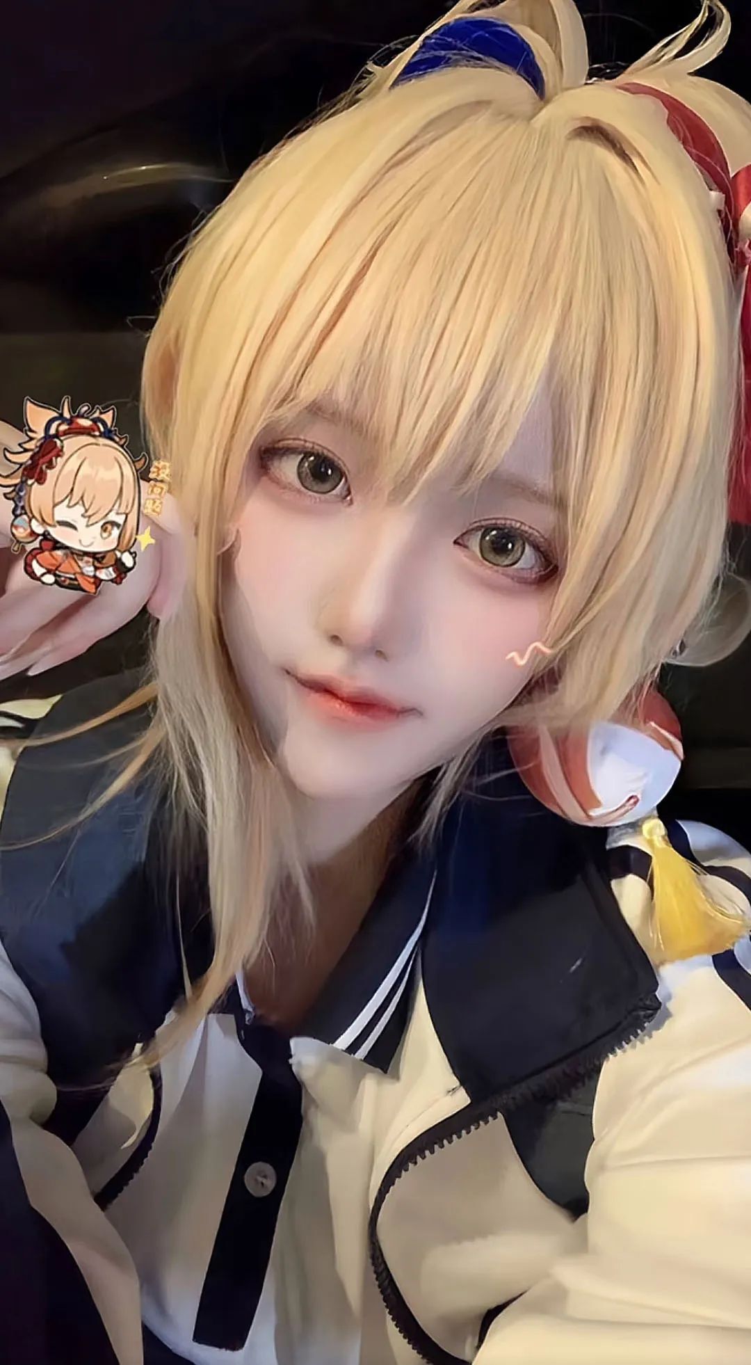 原神cos：校服宵宫太清纯了！黑丝旗袍申鹤御出新高度！女仆甘雨，刻晴笑容超甜！