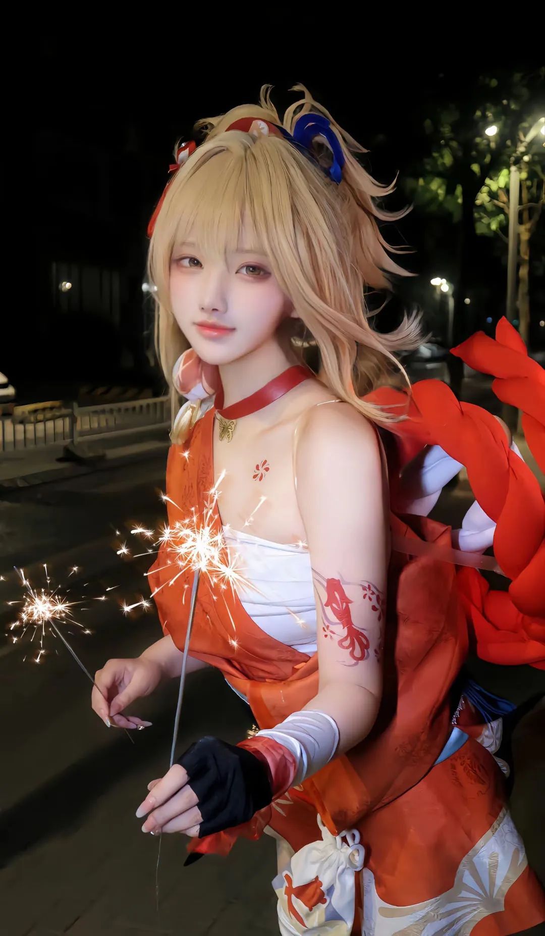 原神cos：校服宵宫太清纯了！黑丝旗袍申鹤御出新高度！女仆甘雨，刻晴笑容超甜！