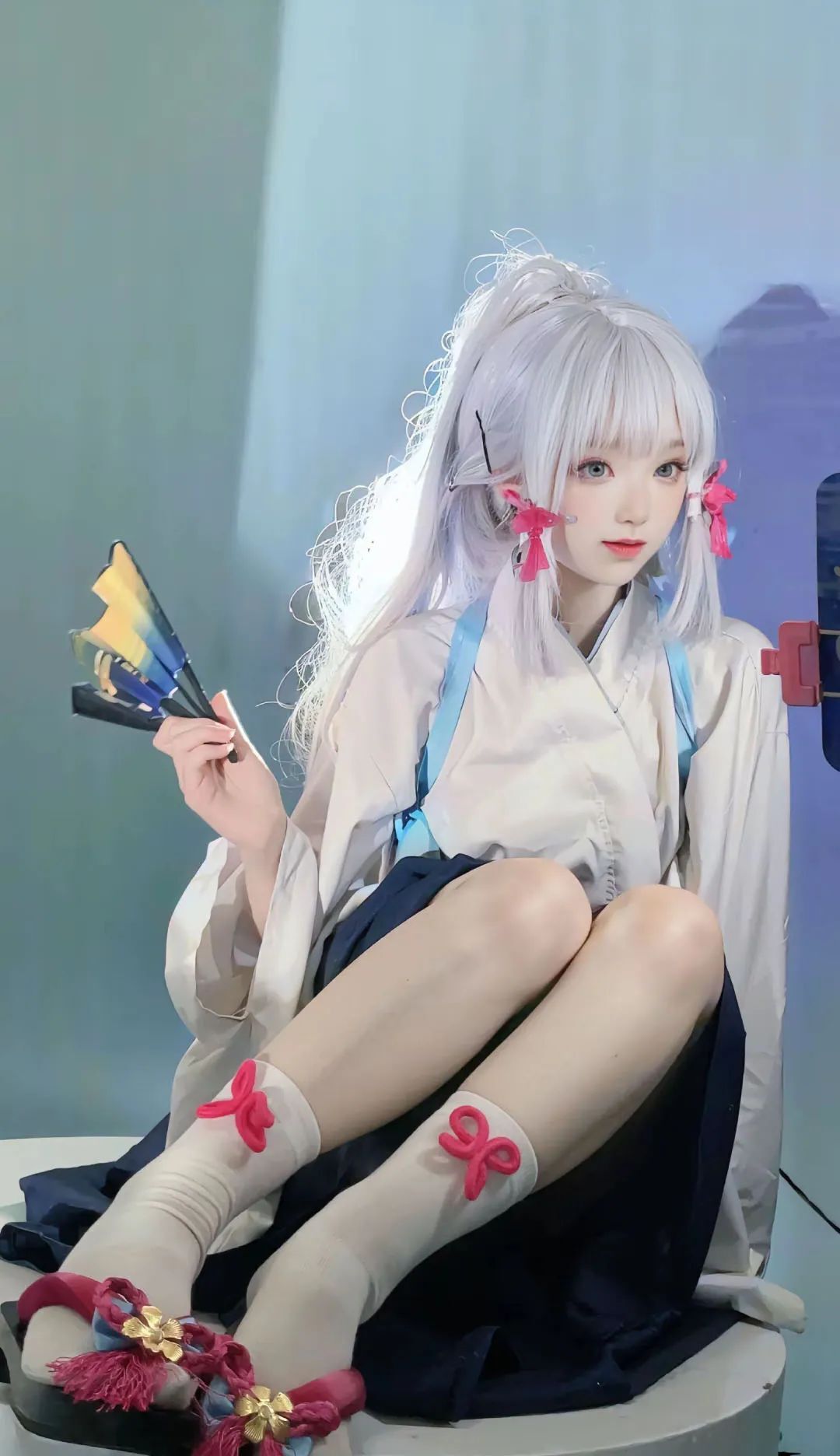 原神cos：黑丝+皮裤，制服神子太顶级了！包臀裙申鹤，婚纱绫华，旗袍甘雨，刻师傅嘟嘴太可爱了！