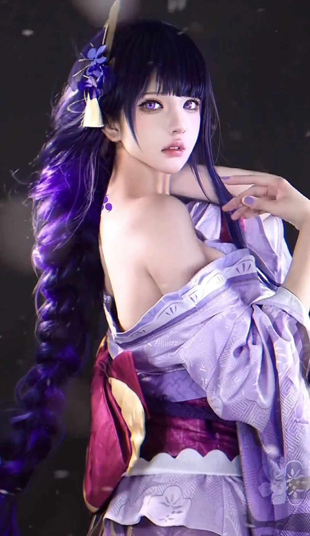 原神cos：白丝+护士服，刻晴超萌！女仆甘雨，神子黑纱裙美爆了！泳装申鹤，女仆雷神让人无法抵抗！